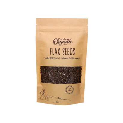 flax seed-superfood-100g-front-view-purely-organic