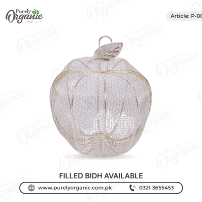 Apple Style Metal Bidh Box imported Silver Color - Purely Organic
