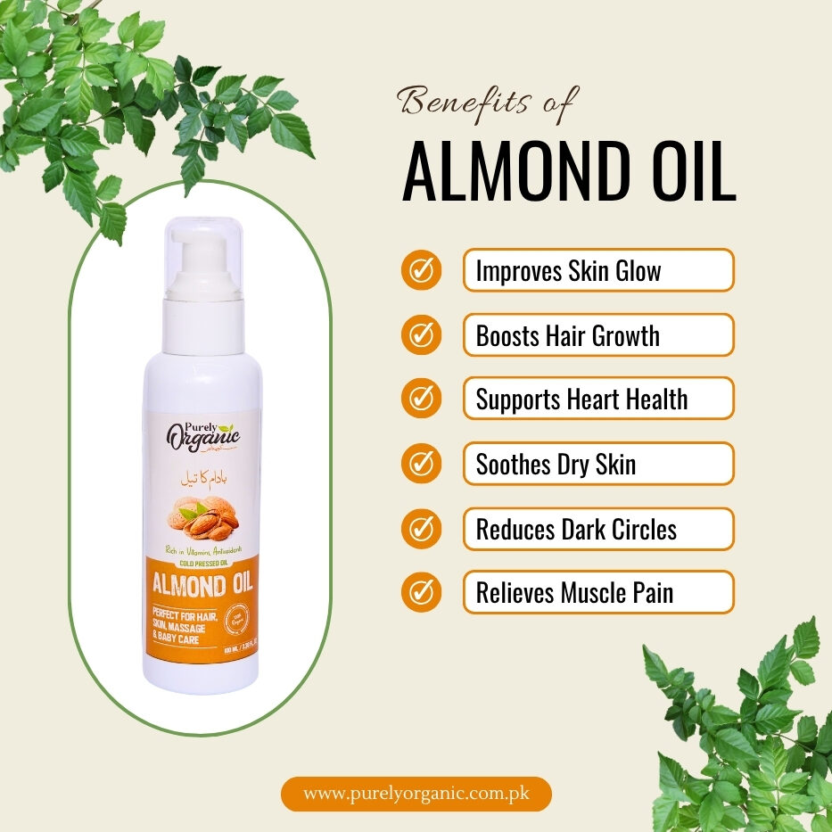 Benefits of Pure Cold Pressed Almond Oil - Purely Organic