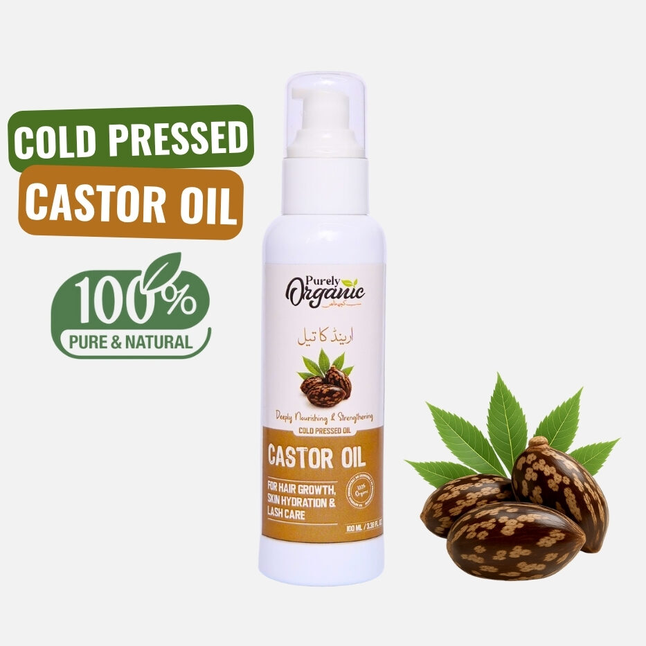 Buy Cold Pressed Castor Oil Online in Pakistan - Purely Organic
