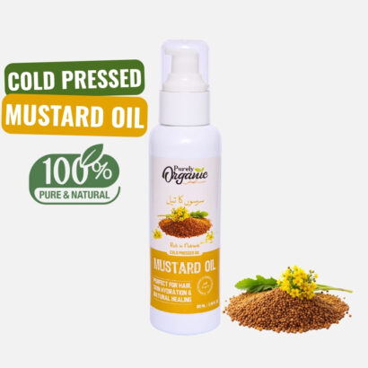 Buy Cold Pressed Mustard Oil Online in Pakistan - Purely Organic