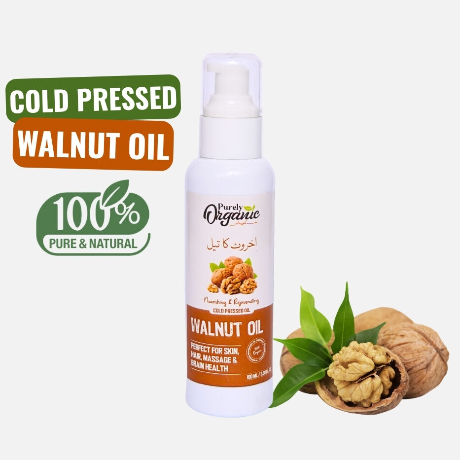 Buy Cold Pressed Walnut Oil Online in Pakistan - Purely Organic